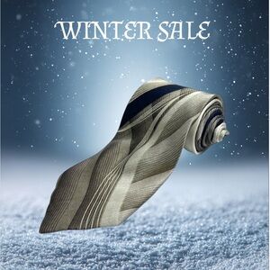 MEN'S NECKTIE - CROFT & BARROW { TOTAL LENGHT: 59 " } BEIGE